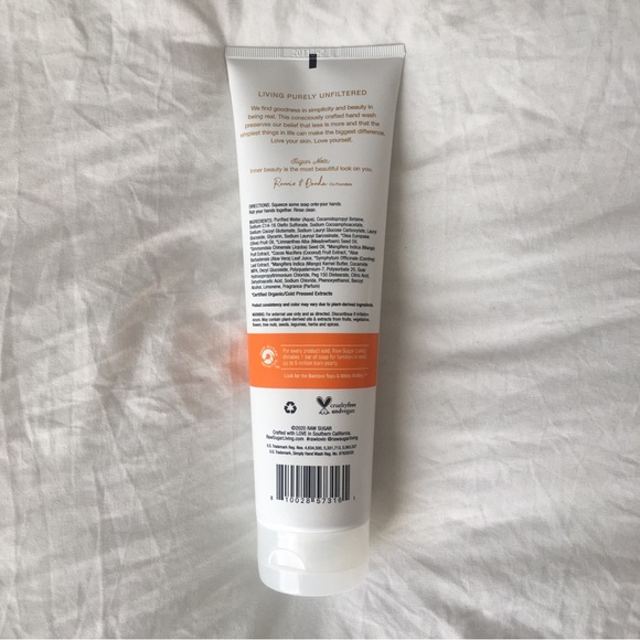 Simply Hand Wash RAW SUGAR Lot of 4 Cold Pressed Raw 2 Kind Vegan Sensitive Skin - Picture 7 of 9